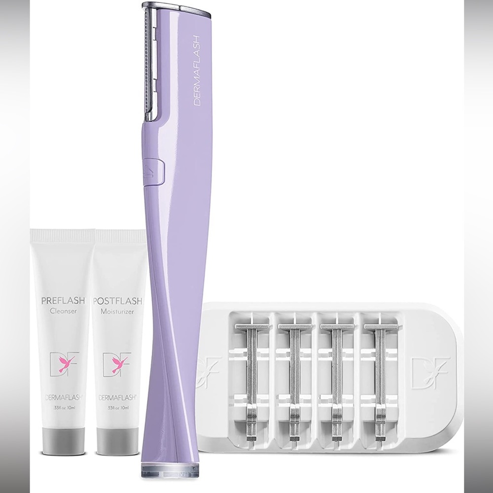 DERMAFLASH ONE Device, Exfoliating and Peach Fuzz Hair Removal